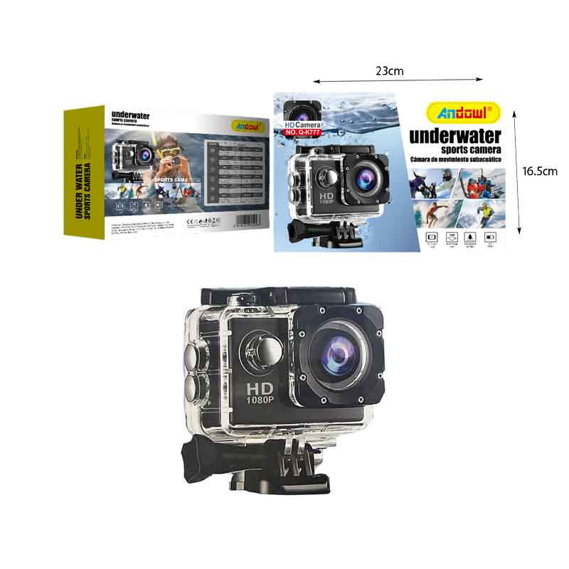 Andowl Action Camera Full HD (1080p) με Οθόνη 2" Q-K777 - Image 4