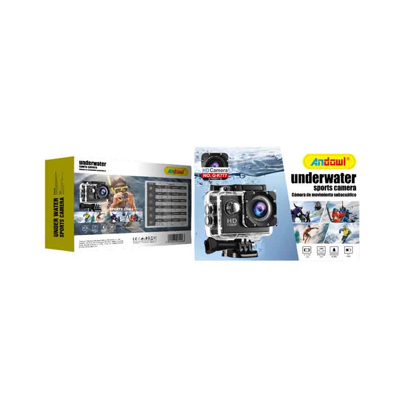 Andowl Action Camera Full HD (1080p) με Οθόνη 2" Q-K777 - Image 3