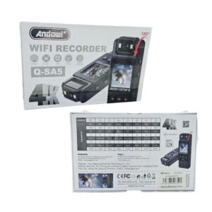 Andowl Κάμερα Καταγραφής WiFi 4K με Περιστρεφόμενο Φακό 180° Q-SA5 - Wifi Recorder - sukki.gr