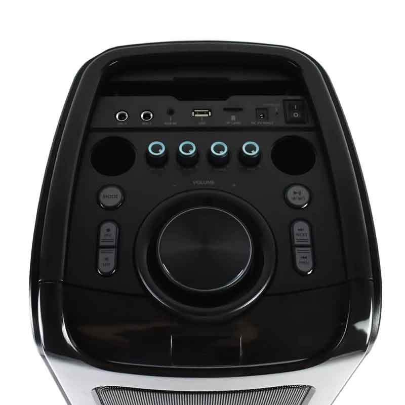 Andowl Ηχείο Subwoofer FM με Μικρόφωνο, Τηλεχειρισμό & Διακοσμητικό Φωτισμό LED RGB Q-YX9000 - Subwoofer - Image 5