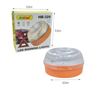 Alternative view of Andowl Λάμπα Προειδοποίησης LED με Μαγνήτη HB-329 - LED Warning Lights