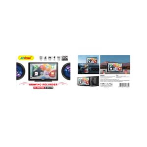 Andowl Κάμερα Καταγραφικό 9.8’’ 4K με Οθόνη Αφής Q-CA770 - Driving Recorder - sukki.gr