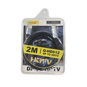Andowl Καλώδιο Αντάπτορας DP σε HDMI Q-HD612 - DP to HDMI Cable Adapter - sukki.gr
