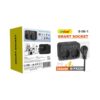 Andowl Πολύπριζο 8 σε 1 με 2 Πρίζες & 6 Θύρες USB 3500W Q-PX220- Smart Socket - sukki.gr