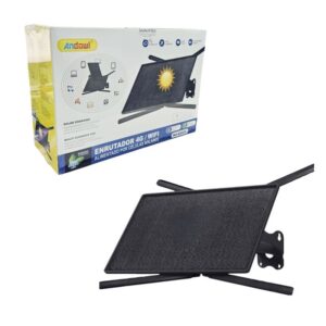 Andowl Ηλιακό Ασύρματο Router Wi-Fi 4G με Επαναφορτιζόμενη Μπαταρία Q2025 - Solar Battery Powered 4G/ Wifi Router - sukki.gr