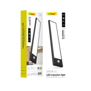 Andowl LED Φωτιστικό Ντουλαπιού με Αισθητήρα Κίνησης 24cm Q-LED200 - USB Rechargeable LED Induction Light - sukki.gr