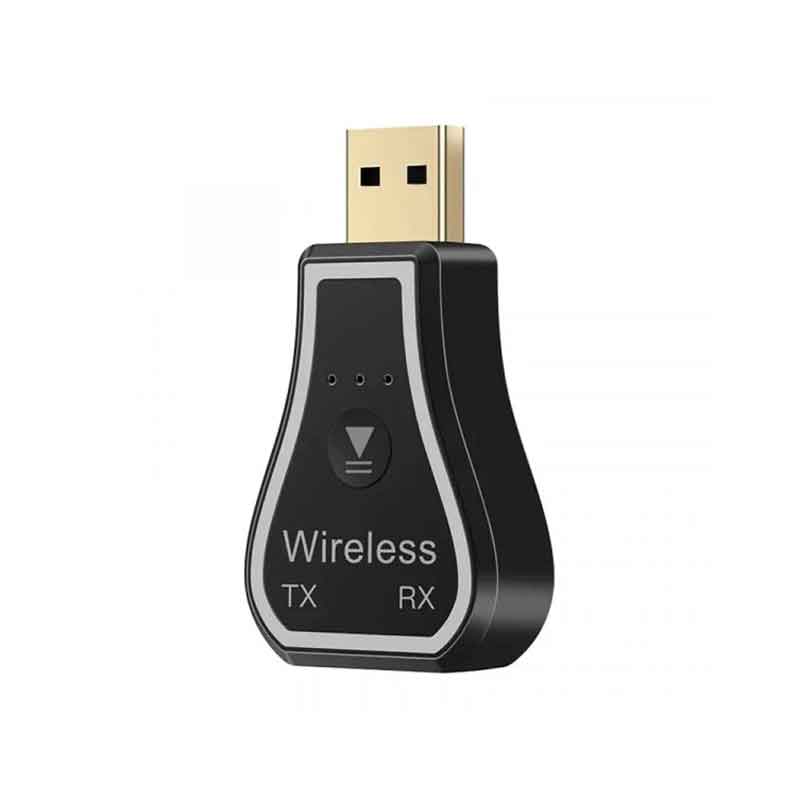 Andowl Ασύρματο Bluetooth audio Transmitter και Receiver USB μαύρο με RGB LED φωτισμό Q-TR31 - Wireless Audio Transmitter / Receiver - Image 4