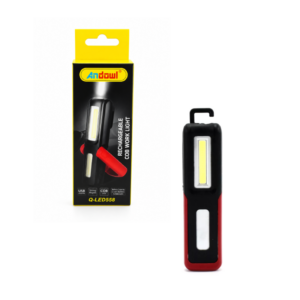 Andowl Επαναφορτιζόμενος φακός εργασίας LED Q-LED558  - Rechargeable Flashlight - sukki.gr