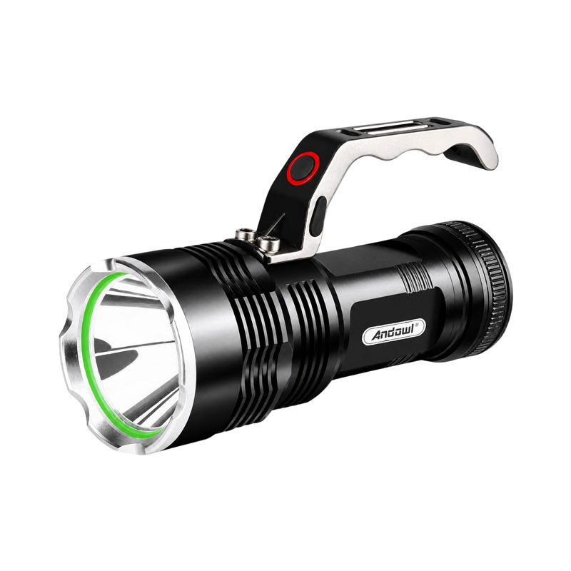 Andowl Ισχυρός Επαναφορτιζόμενος Φακός LED 1500 Lumens Αντιεκρηκτικός Q-D1500 - Powerful Rechargeable LED Flashlight 1500 Lumens Explosion-Proof - Image 2