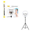 Andowl Επαγγελματικό Ring Light LED 18 Ιντσών με Τρίποδο και Βάσεις Κινητού Q-1800 - Professional 18 Inch LED Ring Light with Tripod and Phone Holders - sukki.gr