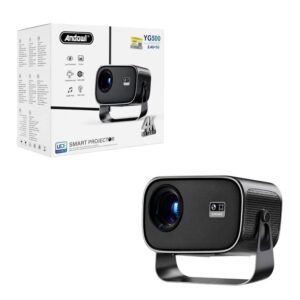 Andowl Έξυπνος Προβολέας 4K WiFi 2.4G+5G Android YG500 - Smart Projector