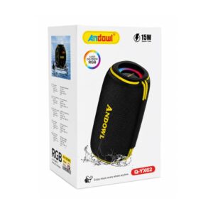 Andowl Φορητό Ασύρματο Ηχείο Bluetooth RGB 15W IPX6 Q-YX62 - Portable Bluetooth RGB Speaker