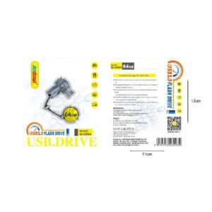 Andowl Στικάκι USB 3.0 Flash Drive 64GB Q-UZ64 - Flash Drive - sukki.gr