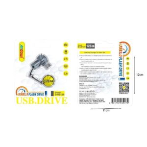 Andowl Στικάκι USB 3.0 Flash Drive 128GB Q-UZ128 - Flash Drive - sukki.gr