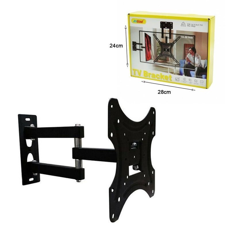 Andowl Q-L030 Βάση Τηλεόρασης Τοίχου έως 55" και 50kg 14-55Inch - TV Stand Wall Mount Bracket - Image 3