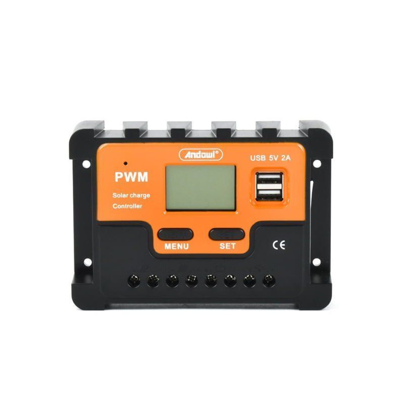 Andowl Q-KZ001 Ρυθμιστής Φόρτισης PWM 12V/24V 15A - Solar charge controller - Image 3