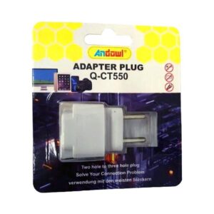 Andowl Αντάπτορας Πρίζας Q-CT550 - Adapter Plug - sukki.gr