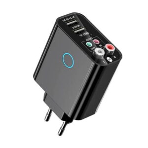 Andowl Ασύρματος Αναμεταδότης Ήχου Μπριζάκι Bluetooth K16 - Wireless Audio Adapter - sukki.gr