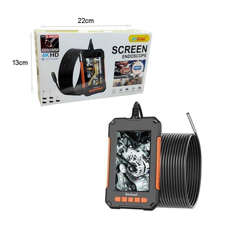 Andowl Επαγγελματική ενδοσκοπική κάμερα Q-NK68 - Screen Endoscope - Image 4