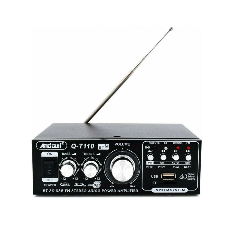 Andowl Τελικός Ενισχυτής Hi-Fi Stereo Q-T110 Max - Karaoke Reverberation Power Amplifier - Image 5