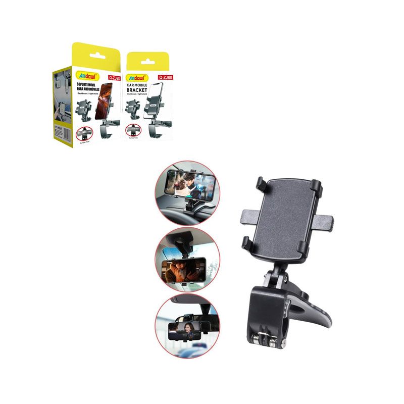 Andowl Βάση Κινητού Αυτοκινήτου Q-ZJ68 - Car Mobile Bracket - sukki.gr