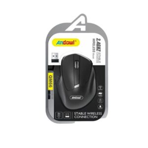 Alternative view of Andowl Ασύρματο Εργονομικό Ποντίκι 2.4 GHZ QM66 - Wireless mouse