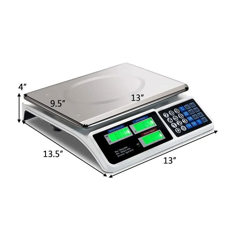 Andowl Επαγγελματική Ψηφιακή Ζυγαριά ACS-809 - Electronic Scale - Image 4