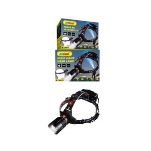 Andowl Επαναφορτιζόμενος φακός κεφαλής LED Q-TD072 - High Light Head Lamp - sukki.gr