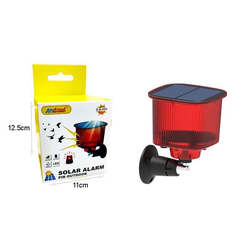Andowl Ηλιακός Συναγερμός IP55 Q-BJ900 - Solar Alarm Pir Outdoor - Image 8