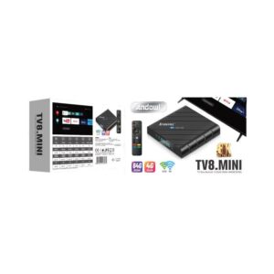 Andowl TV8.Mini Box8K GPU 4GB RAM και 64GB Αποθηκευτικό Χώρο με Λειτουργικό Android 13.0 - TV8.Mini Box - sukki.gr
