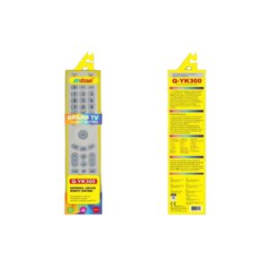 Andowl Universal Τηλεχειριστήριο για Τηλεοράσεις Q-YK300 - Remote control - sukki.gr