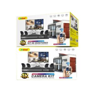 Andowl Ολοκληρωμένο Σύστημα CCTV με 4 Κάμερες Q-S777 - Camera Kit Professional Security System - sukki.gr