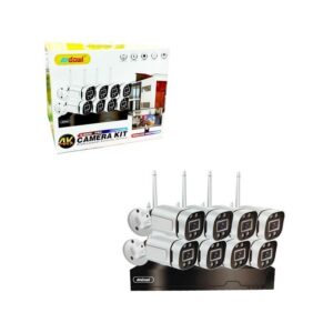 Andowl Ολοκληρωμένο Σύστημα CCTV με 8 Κάμερες 4K Q-S888 PRO - Camera Kit - sukki.gr