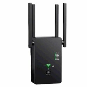 Andowl Q-W012 WiFi Extender Dual Band (2.4 & 5GHz) 1200Mbps με 2 Θύρες Ethernet - WiFi Range Extender/ Repeater/ Router - sukki.gr