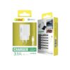 Andowl Φορτιστής με καλώδιο Lightning 3.1A Q-CD661B - Charger - sukki.gr