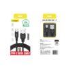 Andowl Καλώδιο Δεδομένων USB σε Type-C 1m 3A Q-SJ200- Data Cable - sukki.gr