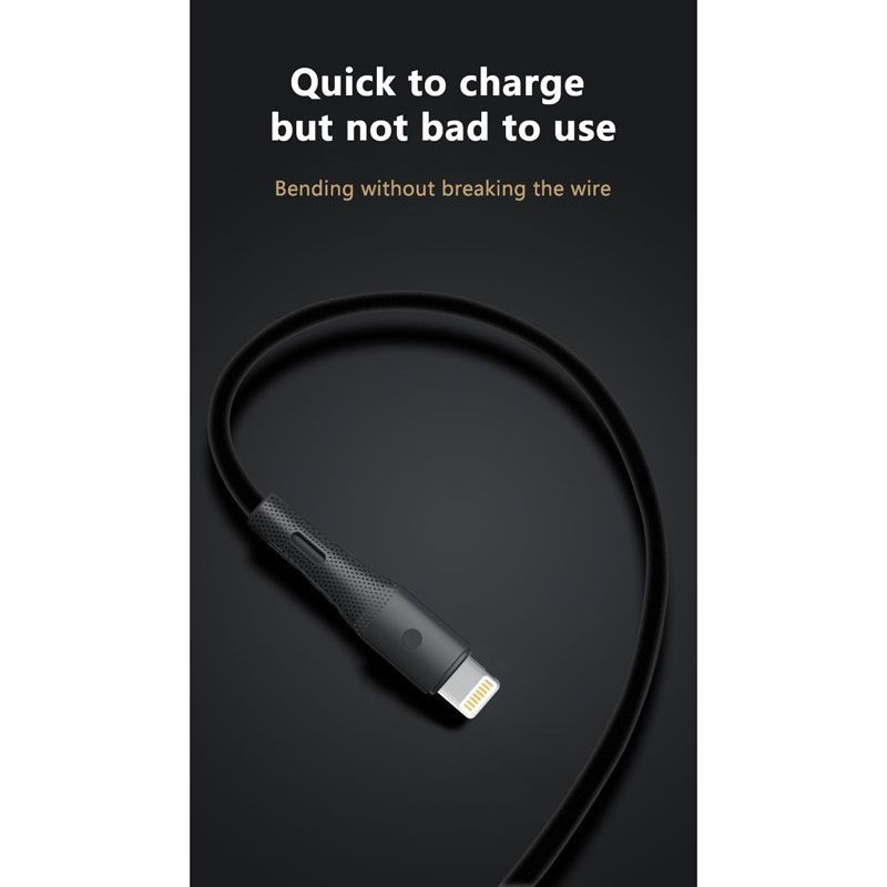 Andowl Καλώδιο Δεδομένων Type-C σε Lightning 1m 3A Q-SJ202 - Data Cable - Image 7