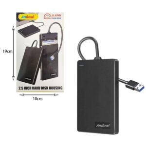 Alternative view of Andowl Θήκη Σκληρού Δίσκου 2.5inch USB3.0 Q-YP01 - Hard Disk Housing