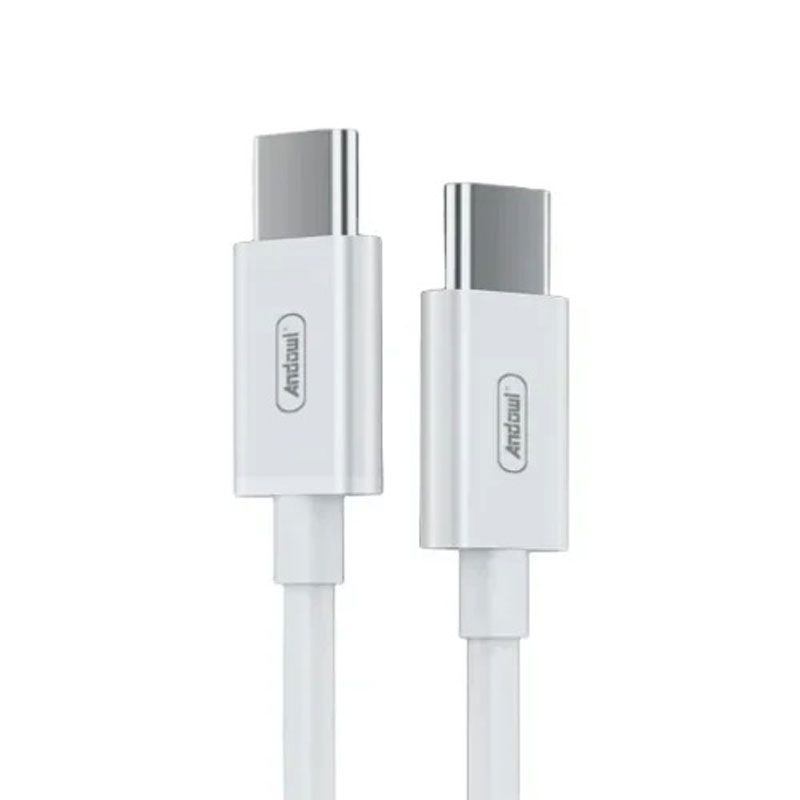 Andowl Q-SJ230 Καλώδιο γρήγορης φόρτισης TypeC 60W PD 1m Λευκό - Data Cable - Image 7