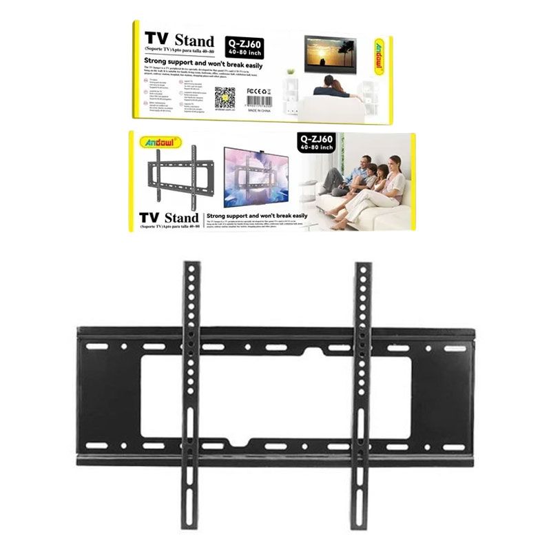 Andowl Βάση τηλεόρασης τοίχου 40-80 inch και 50kg Q-ZJ60 - Wall Mount TV Stand - sukki.gr
