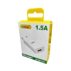 Andowl Φορτιστής κινητού με USB 1.5A Q-CD121 - Mobile charger with USB - sukki.gr