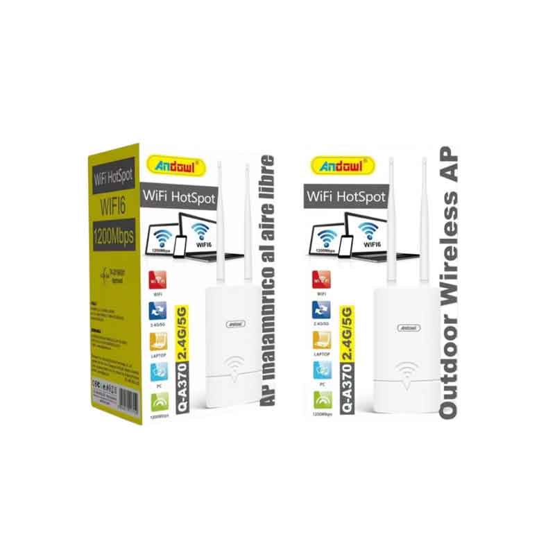 Andowl Ασύρματο Router Wi‑Fi HotSpot - WiFi Outdoor Wireless AP - sukki.gr