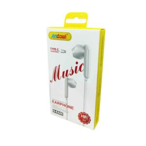 Andowl Ενσύρματα Ακουστικά με βύσμα Type-C  Q-EA06 - Earphone - sukki.gr