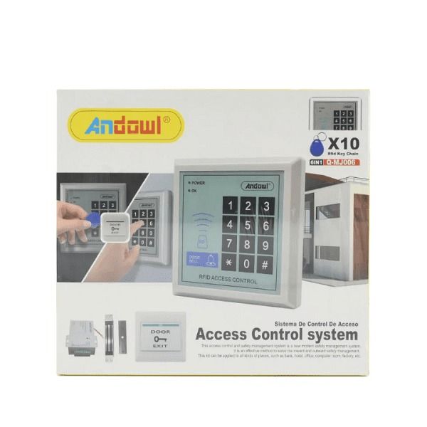 Andowl Ηλεκτρικό Σύστημα Κλειδαριάς με Κωδικό & RFID Tags Q-MJ006 - Access Control System - Image 3