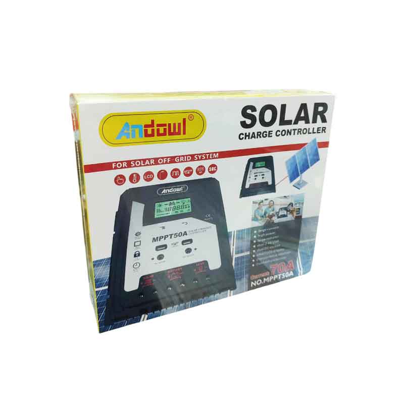Andowl Ρυθμιστής φόρτισης φωτοβολταϊκών 70Amber MPPT 50A - Solar Charge Controller - Image 4