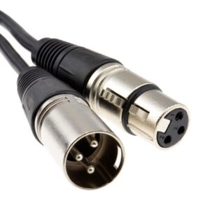 Alternative view of Andowl Καλώδιο XLR Αρσενικό σε Θηλυκό 5m Q-HD995 - XLR Audio Cable