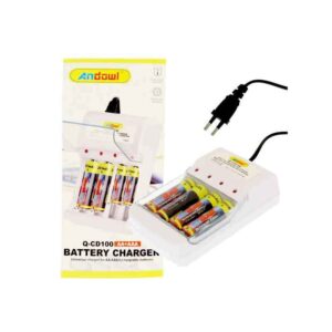 Andowl Φορτιστής μπαταρίας Ni-MH Μεγέθους AA/AAA Q-CD100  - Battery charger - sukki.gr