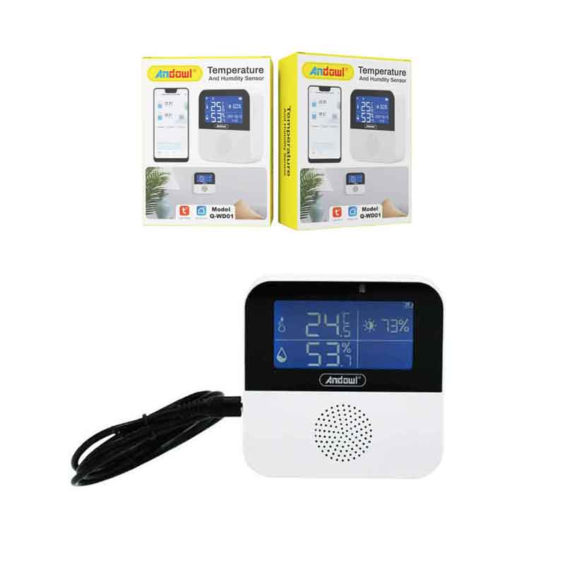 Andowl Θερμόμετρο - Υγρόμετρο Q-WD01 - Temperature And Humidity Sensor - sukki.gr