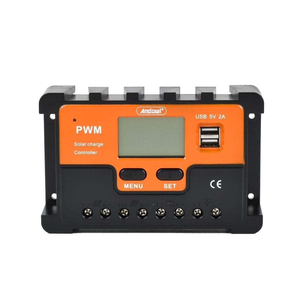 Andowl Ρυθμιστής Φόρτισης PWM 24V 65A Q-KZ65 - Solar Charge Controlle - Image 2