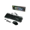 Andowl Σετ Gaming Πληκτρολόγιο με RGB φωτισμό & Ποντίκι (Αγγλικό US) Q-808 – Gaming Keyboard & Mouse - sukki.gr